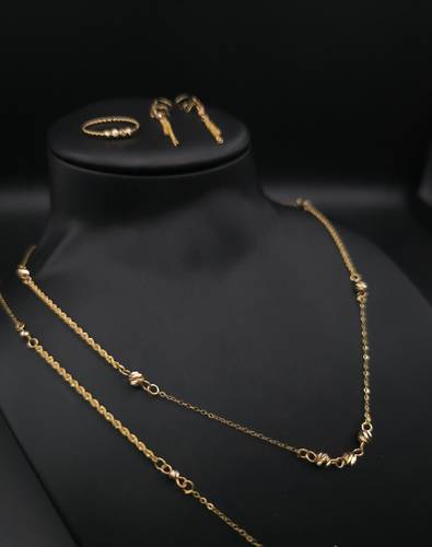 طقم سبحة ذهب عيار 21