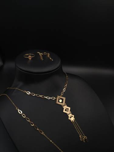 طقم ذهب عيار21