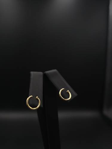 حلق أطفال طبي ذهب عيار 18