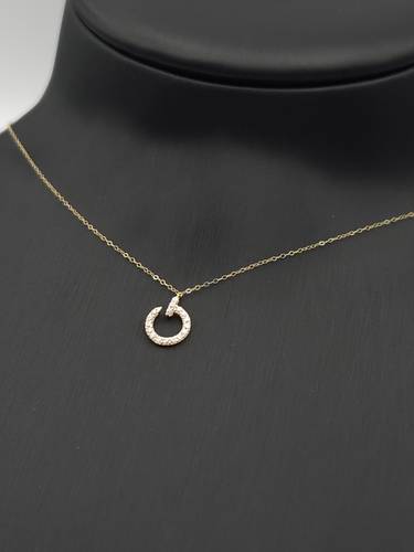 عقد ذهب عيار18