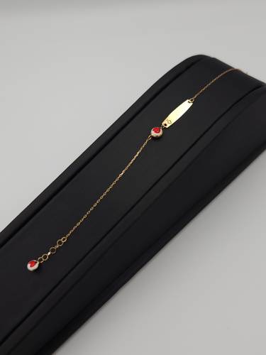 سوارة أطفال ذهب عيار 18