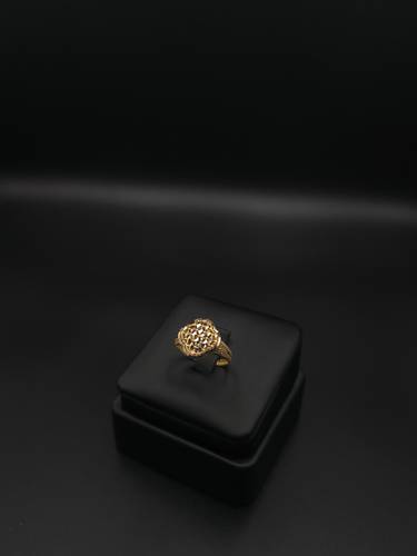 خاتم ذهب عيار 21