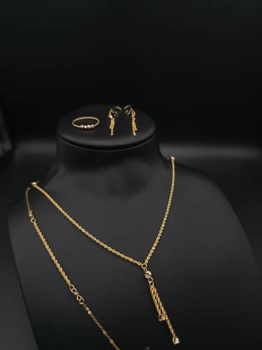 طقم سبحة ذهب عيار 21