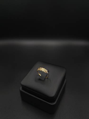 خاتم ذهب عيار 21