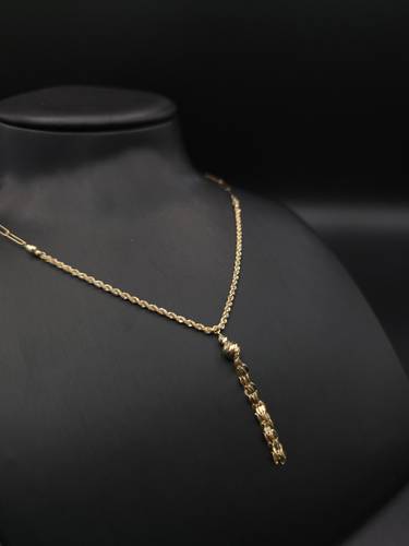 عقد إيطالي ذهب عيار 18