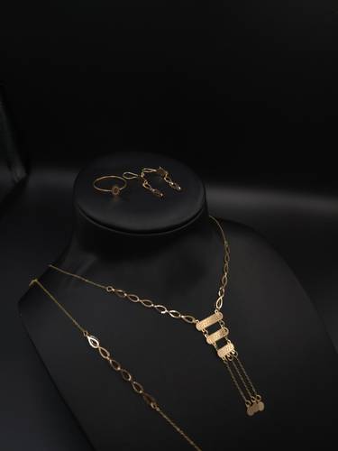 طقم ذهب عيار21