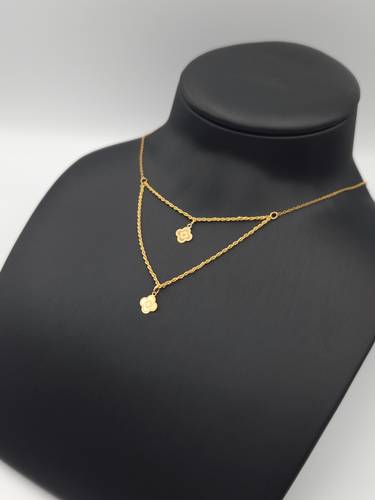 عقد ذهب عيار 21