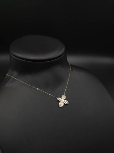 عقد ذهب عيار18