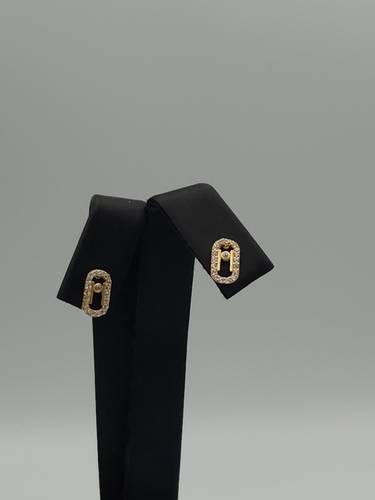 حلق ذهب عيار 18