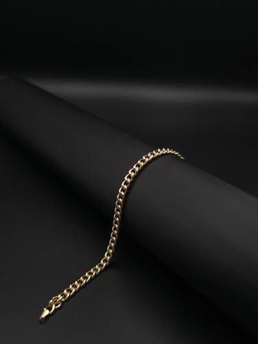 سوارة إيطالي جنزير ذهب عيار 18