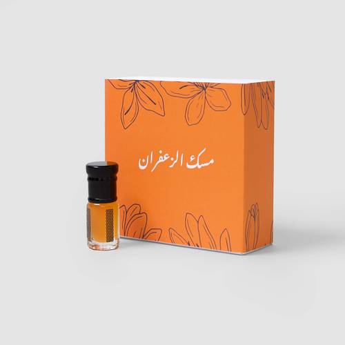 ربع تولة مسك الزعفران الطبيعي