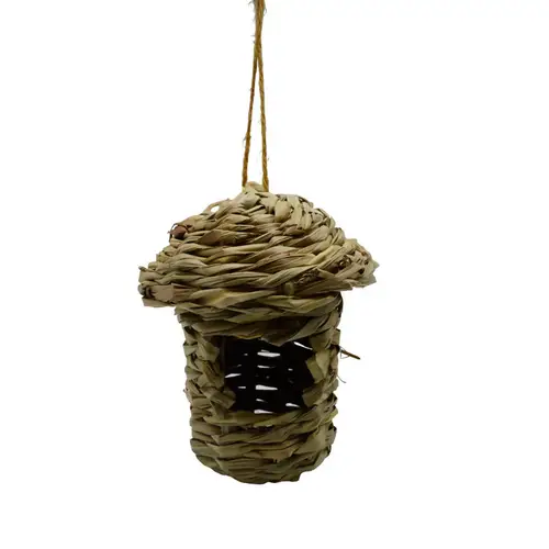 Nest birds of wicker with suspension rope