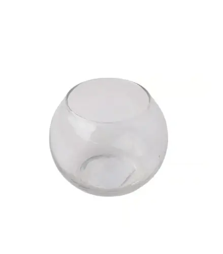 Glass Vase Circular Middle