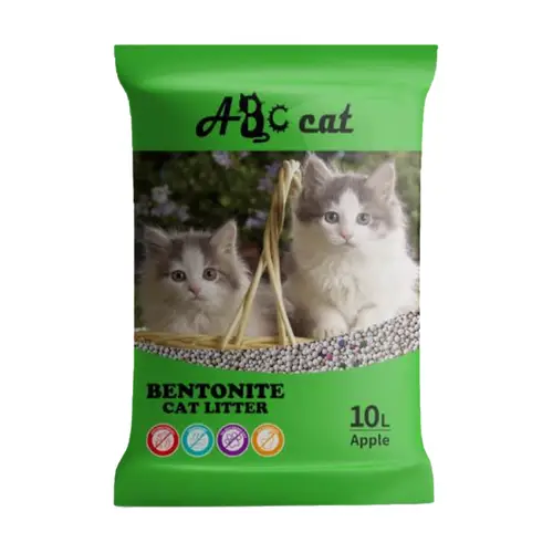 Bentonite ABC Cat Sand With 10 Liter Apple Scent