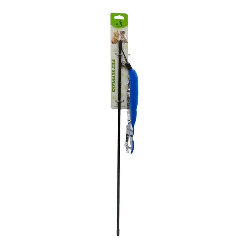 Interactive beacon for cats and pets with plastic handle