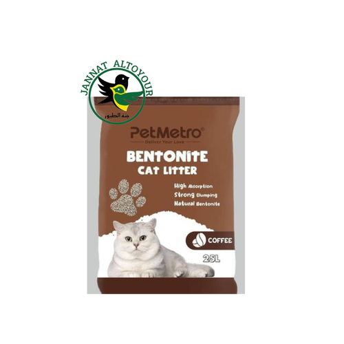 Pet Metro cat litter 25 liter coffee