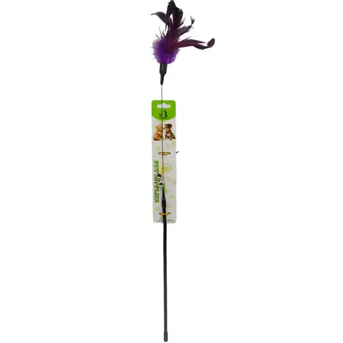 Interactive beacon for cats and pets with plastic handle