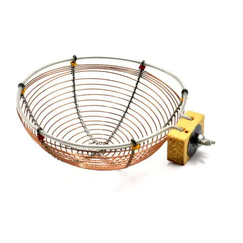 Bird nest of copper