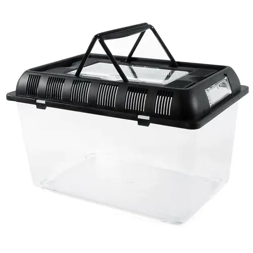 Plastic Fish and Turtle Aquarium with Cover