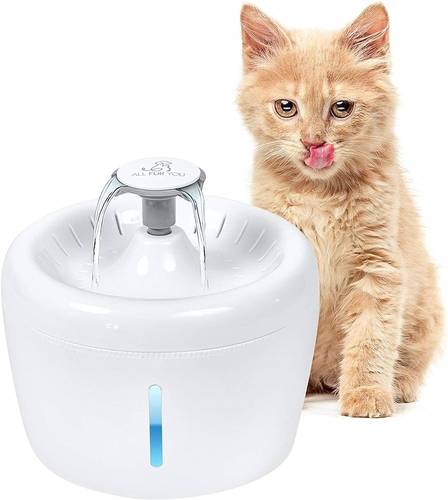 Water fountain for cats 2.5 liters