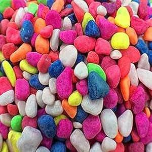 Stone for aquariums and turtles colored 1KG
