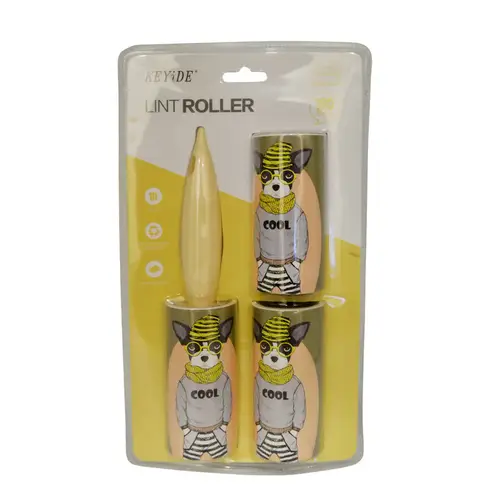 Roller Pet Hair Removal With 2 Rollers For Refilling