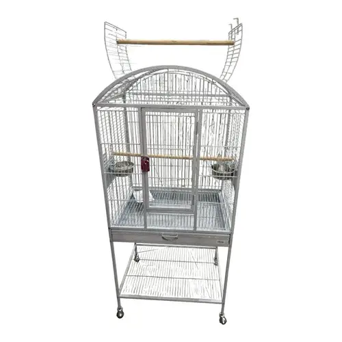 Special parrots cage with external stand