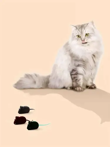 لعبه الفار بصوت للقطط 3 قطع