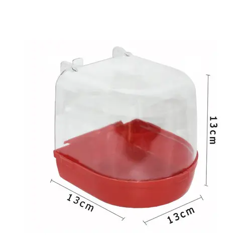 Plastic Tub for Small Size Birds Suspendable