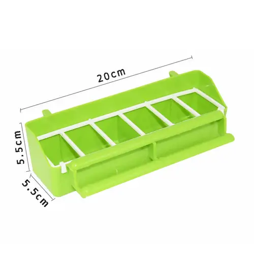 Easy Suspension Plastic Food Container For Birds