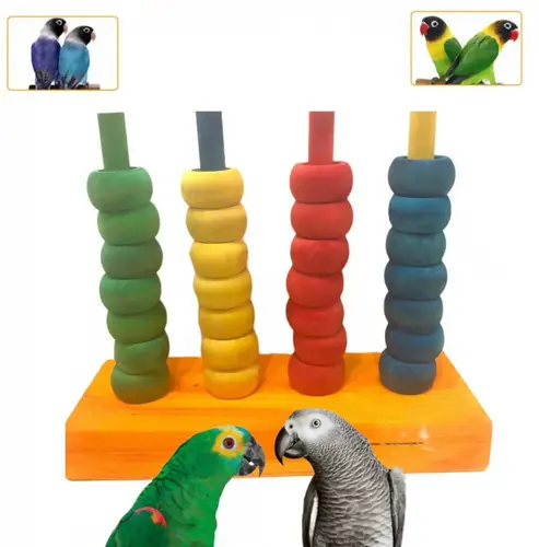 Wooden Game for Birds
