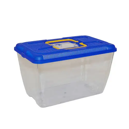 Plastic Fish and Turtle Aquarium with Cover