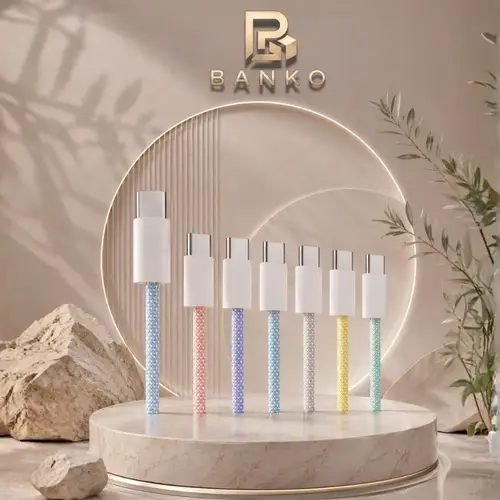 BANKO Braided USB-C to USB-C Cable