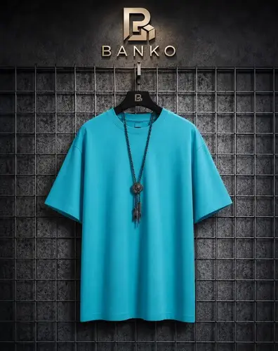 Banko Men's Oversized Plain T-Shirt