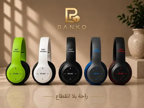 BANKO P47 Wireless Headphones