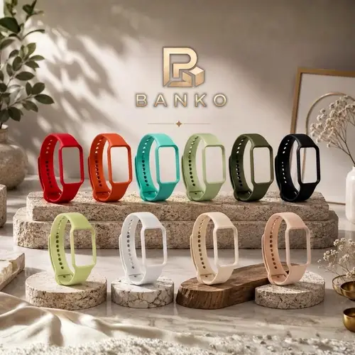 BANKO Replacement Silicone Watch Strap