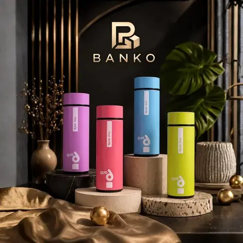 BANKO Insulated Vacuum Flask - Stainless Steel 500ml