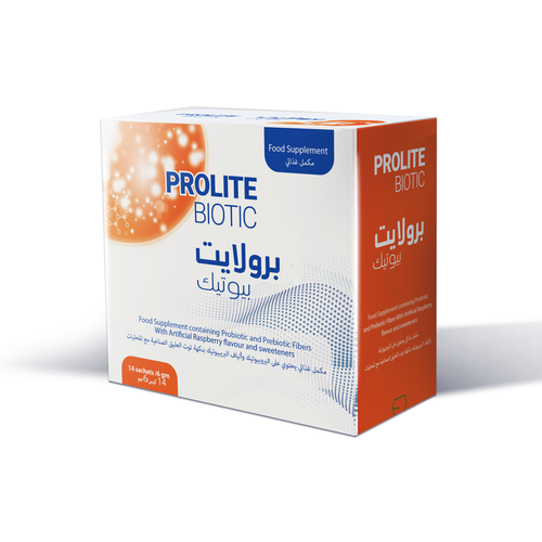 برولايت بيوتيك ١٤ كيس بروبيوتك لتحسين الهضم