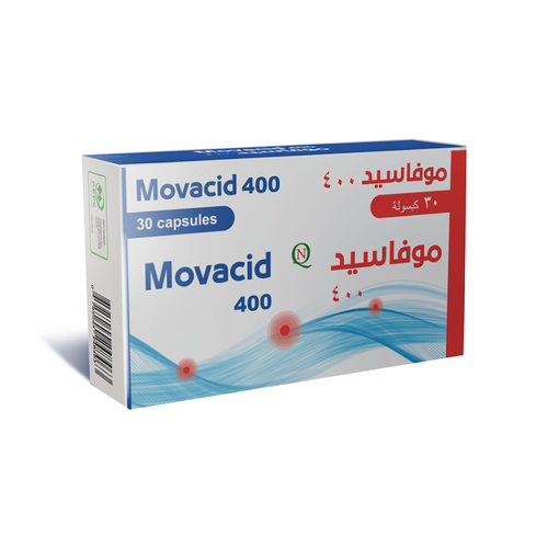 موفاسيد ٤٠٠ مجم ٣٠ كبسولة لتقوية الأعصاب