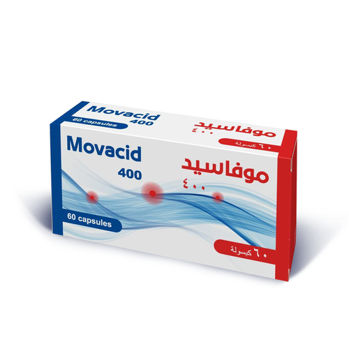 موفاسيد ٤٠٠ مجم ٦٠ كبسولة لتقوية الأعصاب