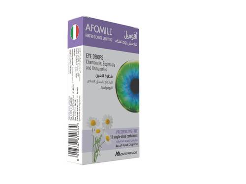 Afomil rinferscante lenitivo 10single dose eye drop