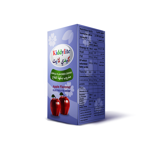 Kiddylite Electrolyte Drink 200 ml to Help Treating Dehydration