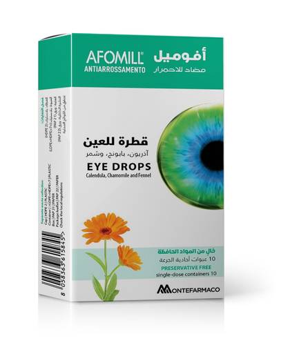 Afomil antiarrossamento 10 single dose eye drop