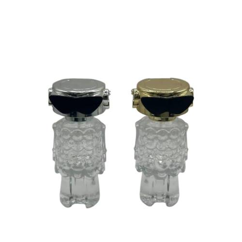 علب قزاز عطور شفاف لف 30مل