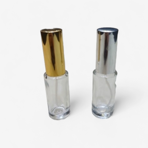 زجاجة عطر أنيقة بغطاء ذهبي - سعة 10 مل