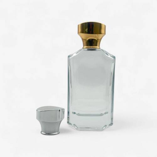 علب عطور فارغة كبس شفاف 50مل
