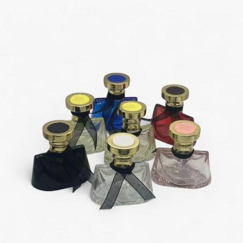 علب قزاز عطور فارغة لف متعدد الالوان 30مل