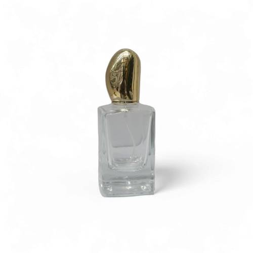 علب زجاجات عطور فارغة غطاء ذهبي 50مل