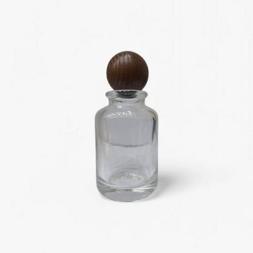 علب زجاجات عطور فارغة كبس شفاف - 12 قطعة