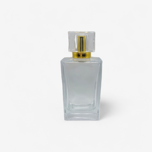 عبوة زجاجة العطر الفاخرة بكبس يدوي 50مل